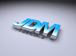 3d logo design for jdm