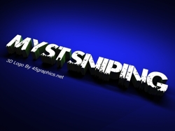 3d text in 3d for Myst sniping