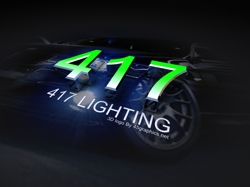 3d logo design for 417 lighting