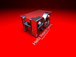 3d logo design for HRG gaming