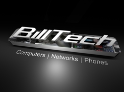 3d logo for billTech.