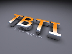 3d logo design for tbti