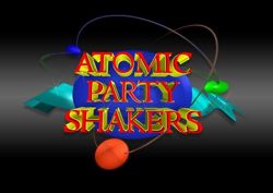 3d log design for atomic party shakers.