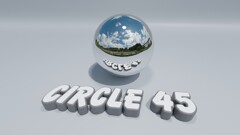 circle 45 logo sample.