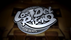 Los Del Ritmo 3d logo created to promote LDR beats.