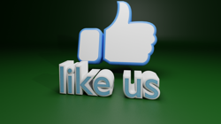 Lie us design ready for sale. Use it to promote your web site or social media page.