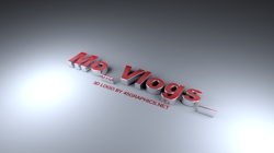 3d text for mo_vlogs 