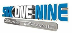 3d logo design for six one nine clothing company.