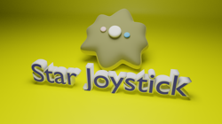 Star joystick created as a gaming design for any gamers out there :)